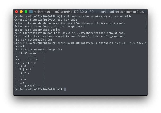 EC2 Generate Keys