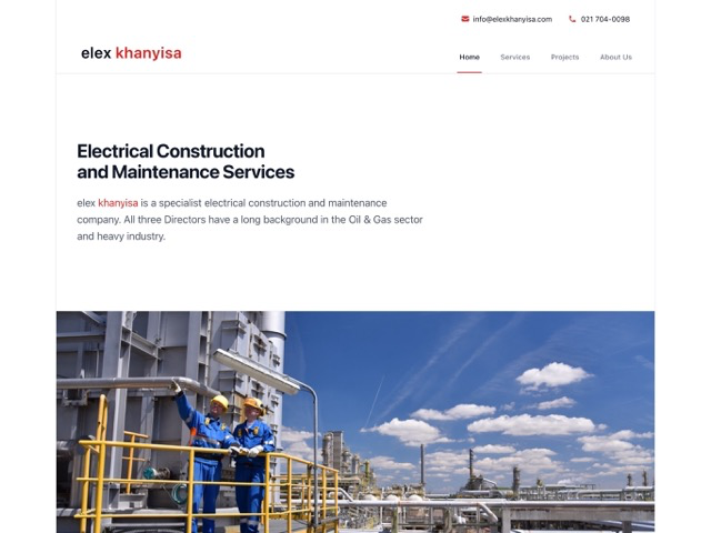 Elex Khanyisa home page