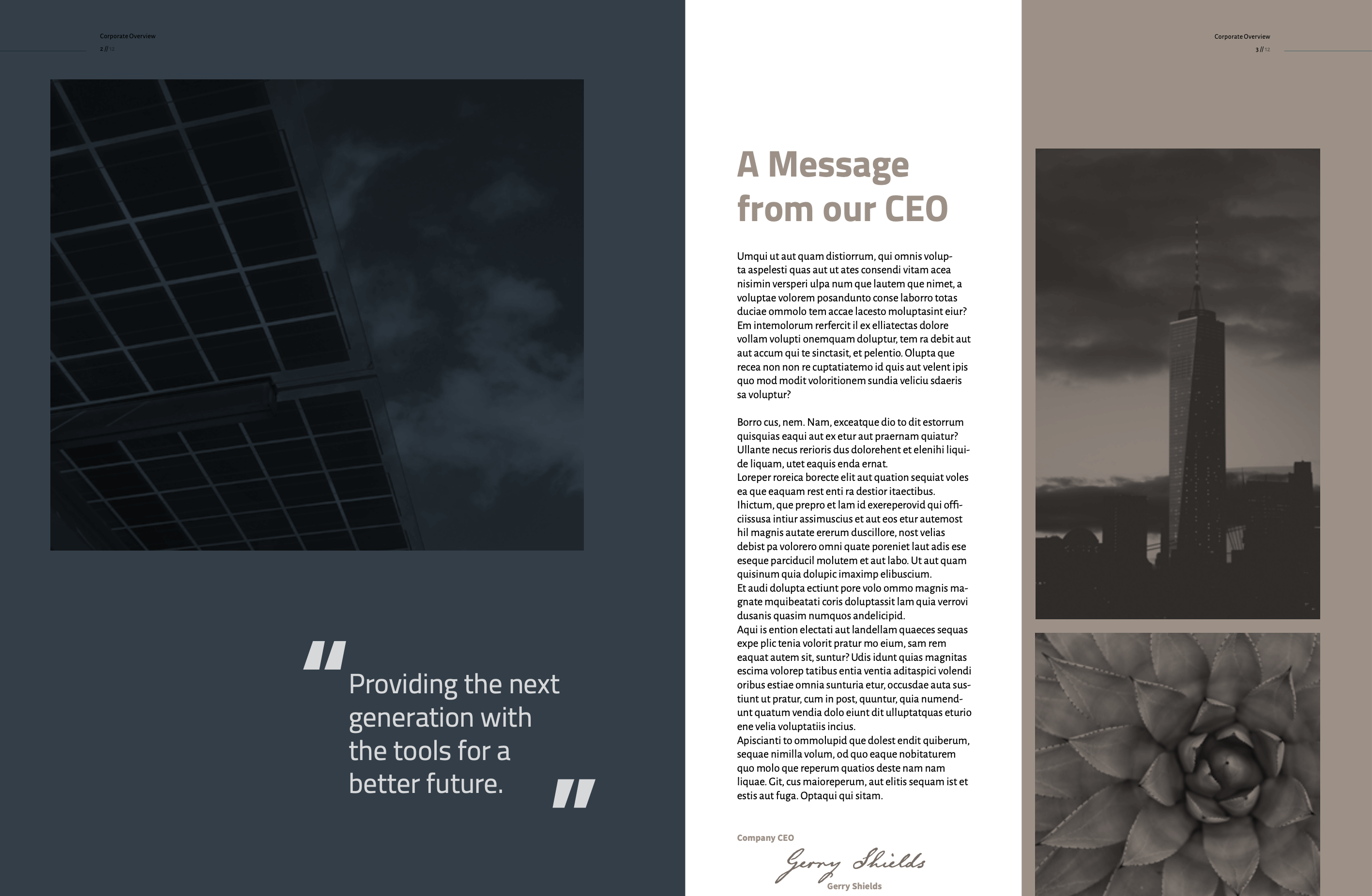 Brochure Page