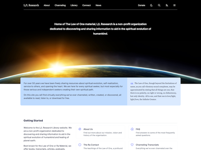 Homepage