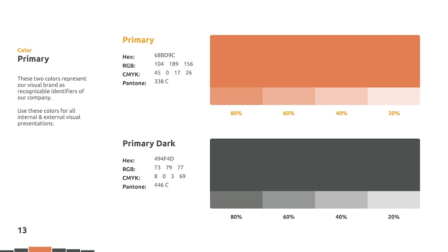 Brand Colour Palette