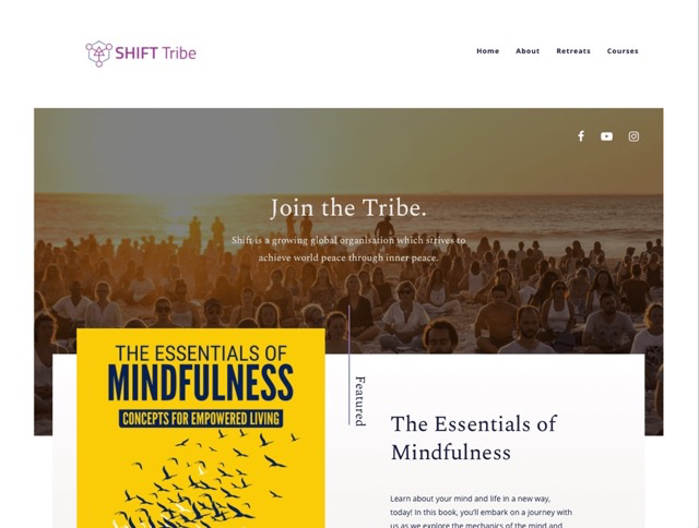 Shift Homepage