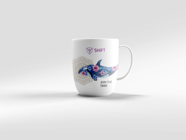 Shift Coffee Mug Mockup