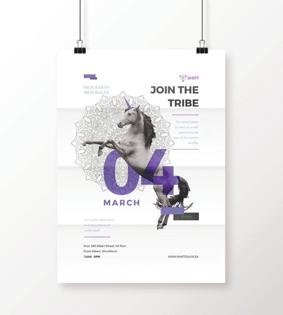 Shift Unicorn Poster